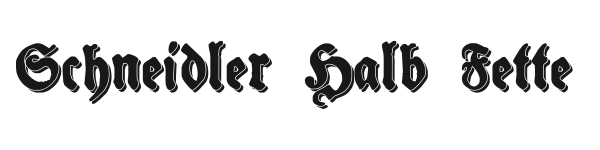 Schneidler Halb Fette preview