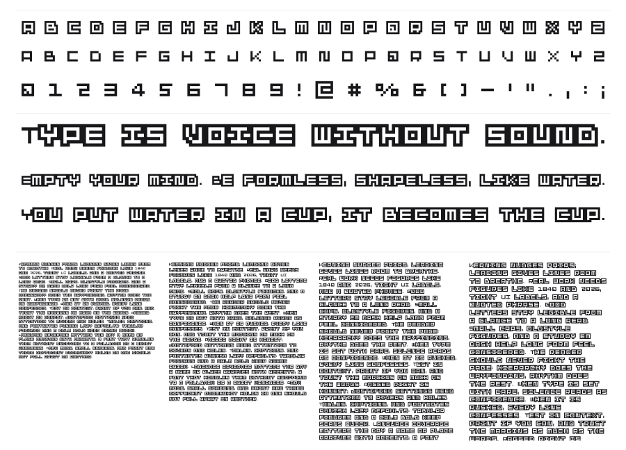 SkateC specimen sheet