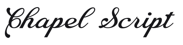 Chapel Script preview