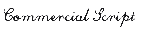 Commercial Script preview