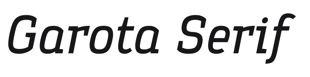 Garota Serif preview
