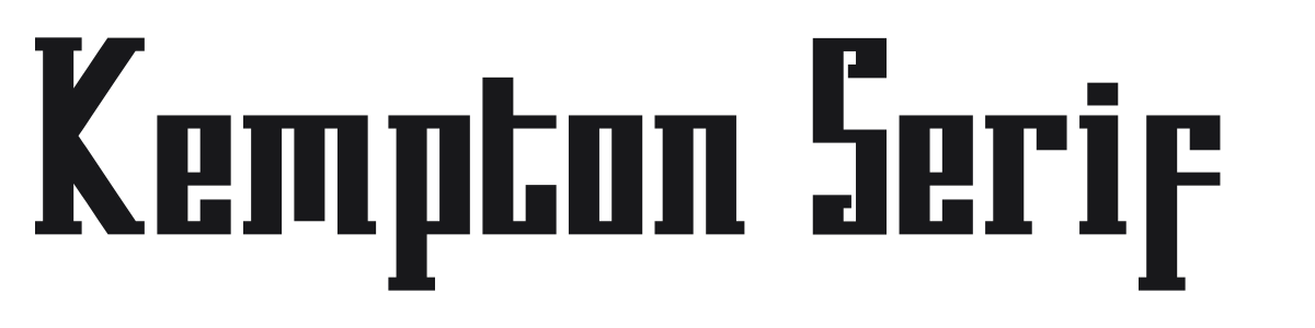 Kempton Serif preview