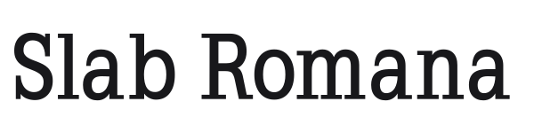 Slab Romana preview