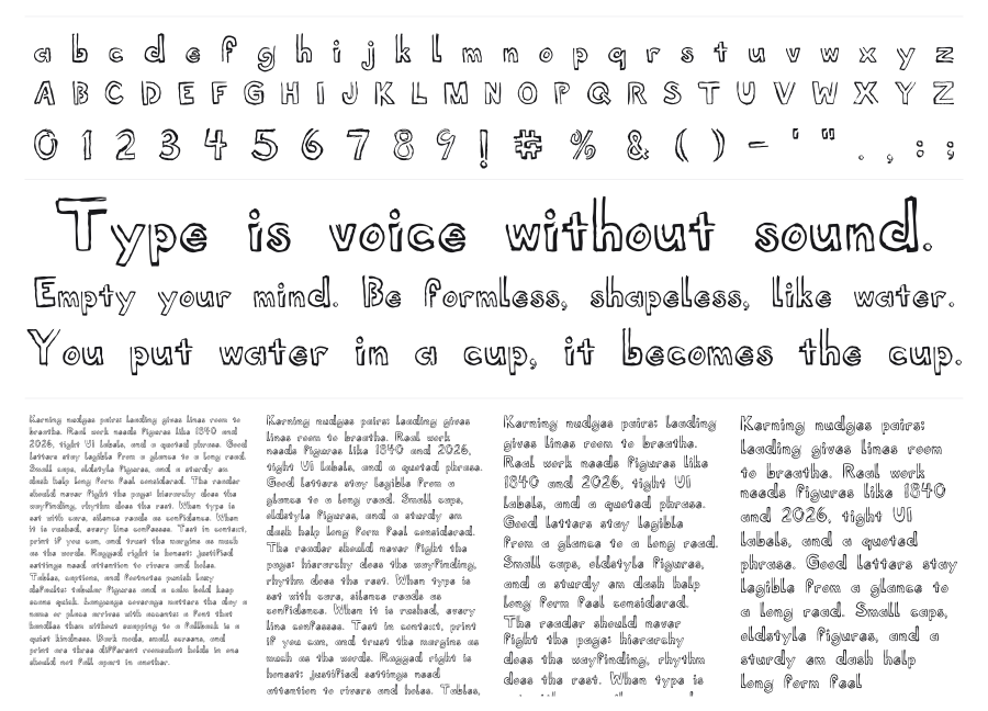 Shell Museum specimen sheet