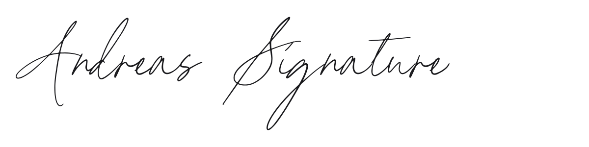 Andreas Signature preview