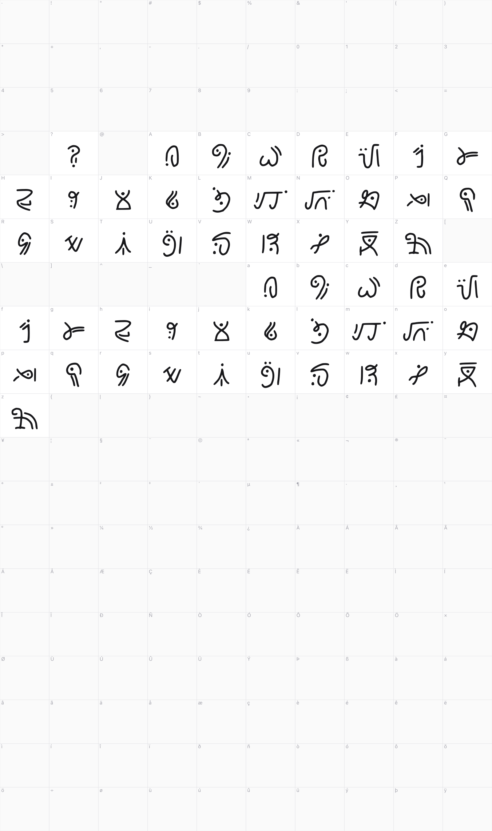Anphibia Rune Translator Amphibia Runes – FontToolbox