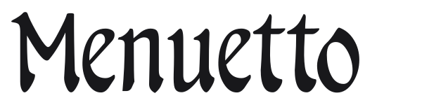 Menuetto preview