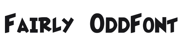 Fairly OddFont preview