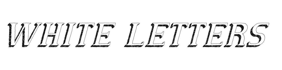 White Letters preview