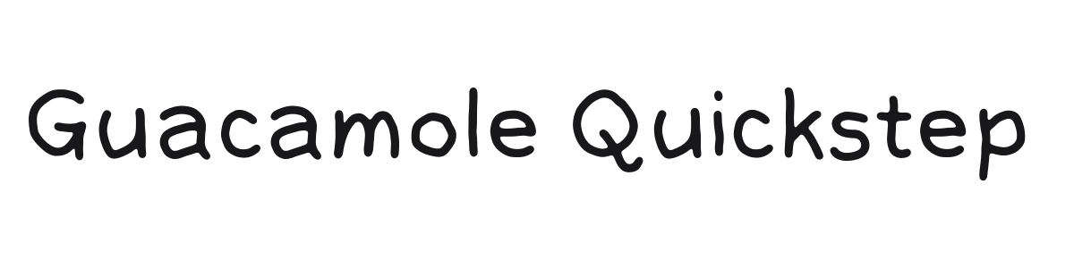 Guacamole Quickstep preview