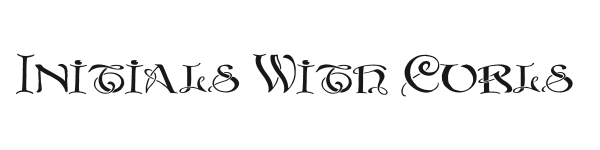 Initials With Curls preview