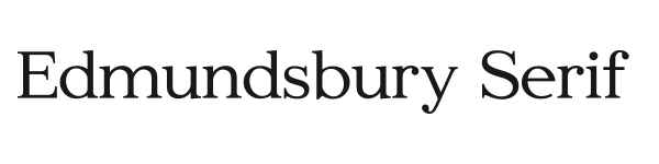 Edmundsbury Serif preview