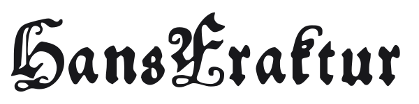 HansFraktur preview