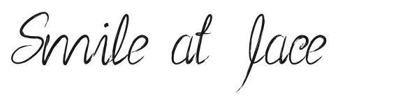 Smile at face preview