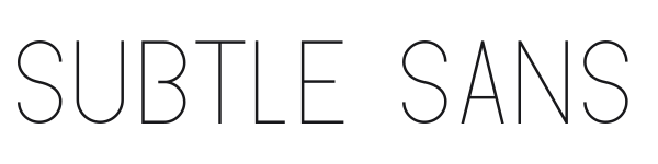 Subtle Sans preview