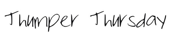 Thumper Thursday preview