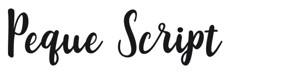 Peque Script preview