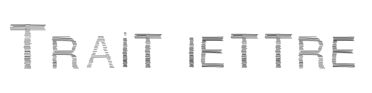 Trait lettre preview