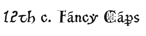 12th c. Fancy Caps preview