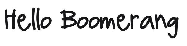 Hello Boomerang preview