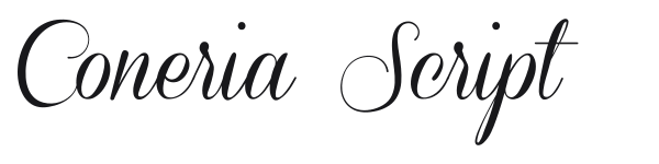 Coneria Script preview