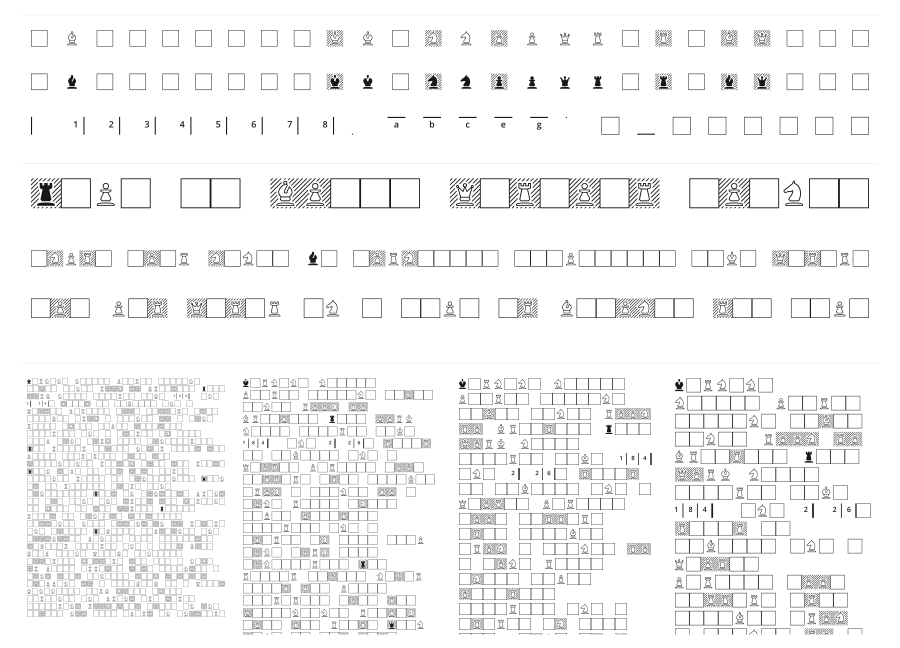 OTL Checkmate specimen sheet
