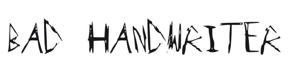 Bad Handwriter preview
