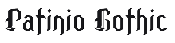 Patinio Gothic preview