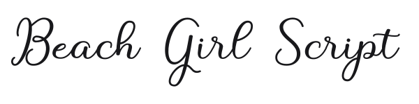 Beach Girl Script preview