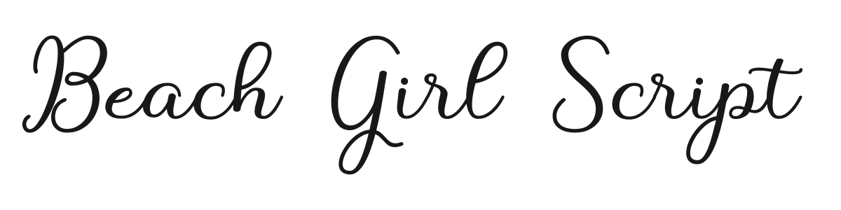 Beach Girl Script preview