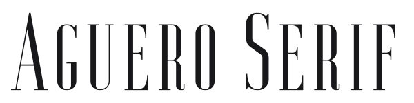 Aguero Serif preview