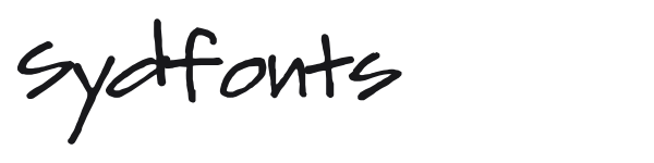 Sydfonts preview