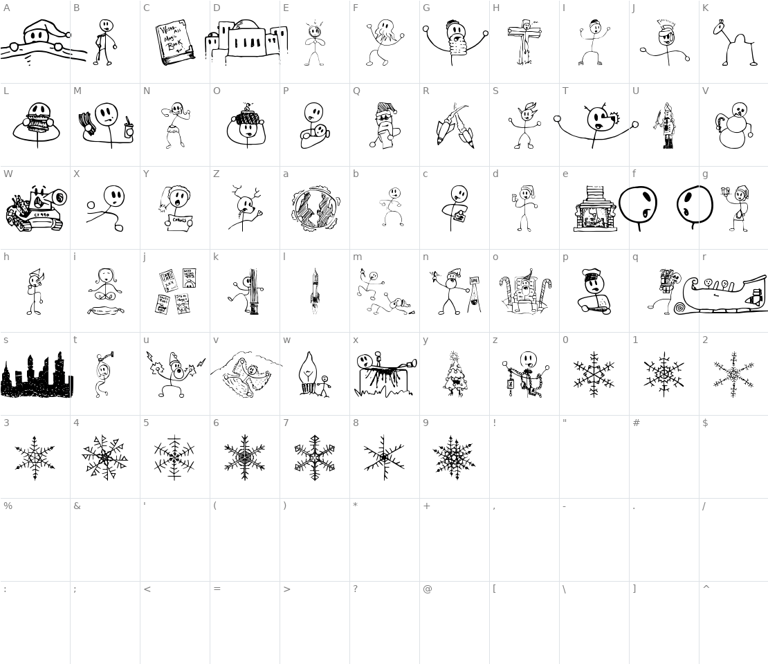 Character set for Risus LCB Kringlebats