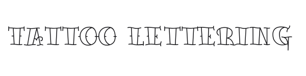 Tattoo Lettering preview