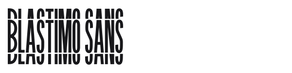 Blastimo Sans preview