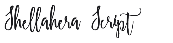 Shellahera Script preview