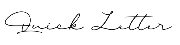 Quick Letter preview
