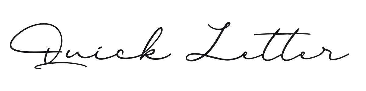 Quick Letter preview