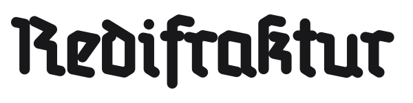 Redifraktur preview