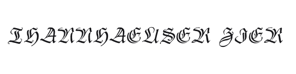 Thannhaeuser Zier preview