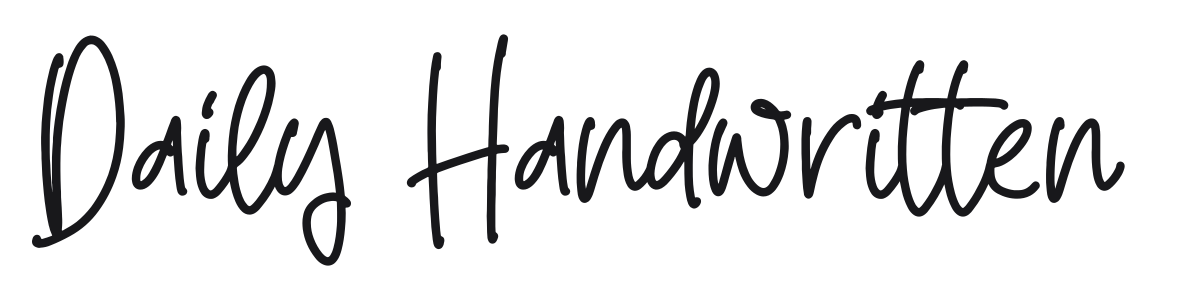 Daily Handwritten preview