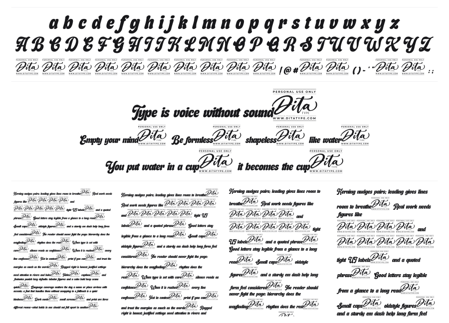 Lunation specimen sheet