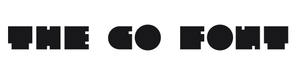 The Go Font preview