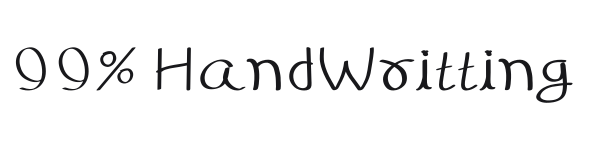 99% HandWritting preview