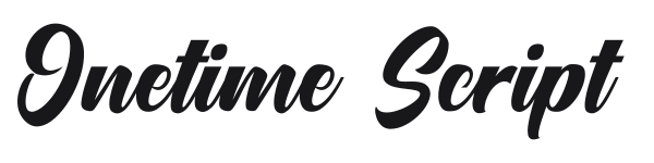 Onetime Script preview