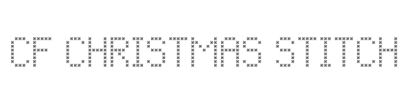 CF Christmas Stitch preview