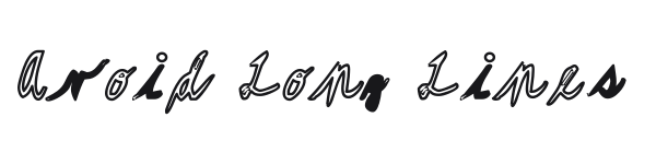 Avoid Long Lines preview