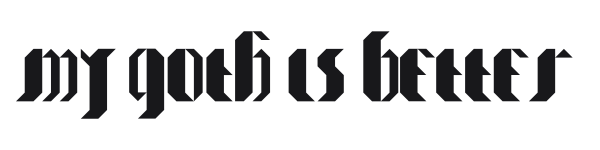 My Goth is better preview