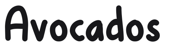 Avocados preview