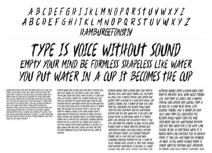 Lonelyday specimen sheet